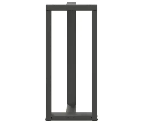 Baarilaua Jalad T-Kujulised 2 Tk, Antratsiithall, 50 X 35 X (90-91) cm Teras