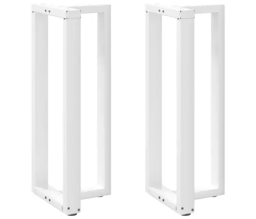 Baarilaua Jalad T-Kujulised 2 Tk, Valged, 40 X 35 X (100-101) cm Teras