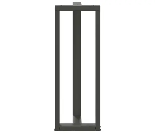 Baarilaua Jalad T-Kujulised 2 Tk, Antratsiithall, 40 X 35 X (110-111) cm Teras