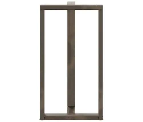 Baarilaua Jalad, T-Kujulised, 2 Tk, Mustad, 60 X 35 X (110-111) cm Teras