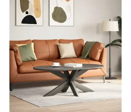 Kafijas Galdiņa Kāja, Zirnekļa Forma, Antracīta Krāsa, 98X58X(42-43) Cm, Tērauds Vidaxl