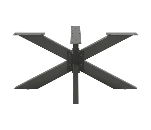 Kafijas Galdiņa Kāja, Zirnekļa Forma, Antracīta Krāsa, 98X58X(42-43) Cm, Tērauds Vidaxl