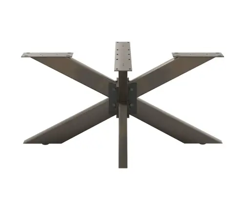 Kafijas Galdiņa Kāja, Zirnekļa Forma, Melna, 98X58X(42-43) Cm, Tērauds Vidaxl