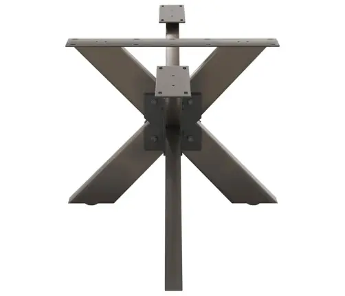 Kafijas Galdiņa Kāja, Zirnekļa Forma, Melna, 98X58X(42-43) Cm, Tērauds Vidaxl