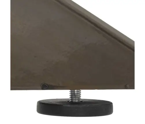 Ēdamgalda Kāja, Zirnekļa Forma, Melna, 120X68X(72-73) Cm, Tērauds Vidaxl