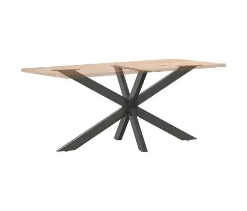 Ēdamgalda Kāja, Zirnekļa Forma, Antracīta Krāsa, 150X78X(72-73) Cm, Tērauds Vidaxl