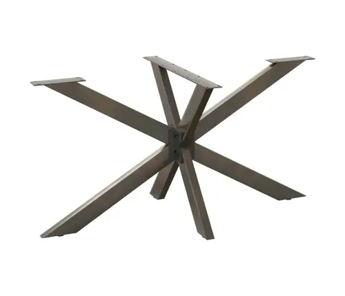 Söögilaua Jalg, Ämblikukujuline, Must, 150 X 78 X (72–73) cm Teras