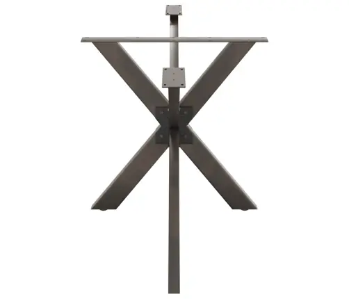 Söögilaua Jalg, Ämblikukujuline, Must, 150 X 78 X (72–73) cm Teras