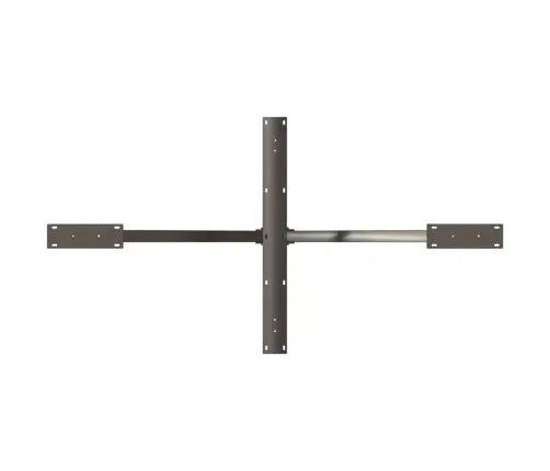 Söögilaua Jalg, Ämblikukujuline, Must, 150 X 78 X (72–73) cm Teras