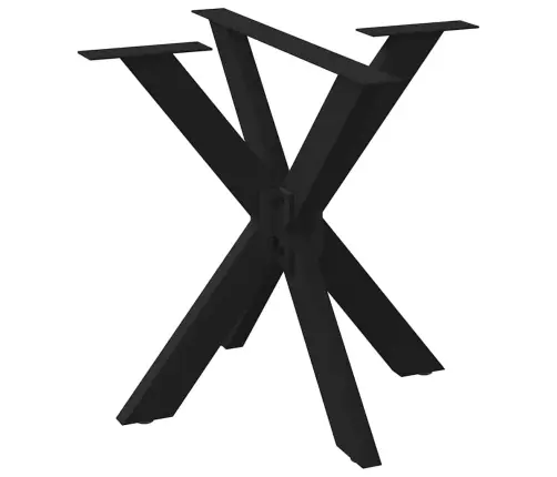 Söögilaua Jalg, Ämblikukujuline, Must, 85 X 85 X (72–73) cm Teras