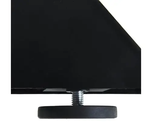 Söögilaua Jalg, Ämblikukujuline, Must, 85 X 85 X (72–73) cm Teras