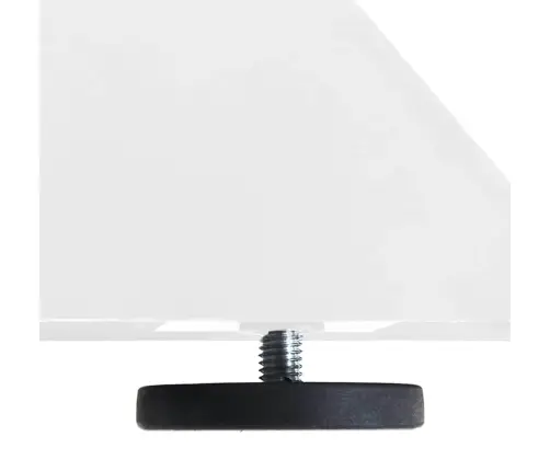 Ēdamgalda Kāja, Zirnekļa Forma, Balta, 85X85X(72-73) Cm, Tērauds Vidaxl
