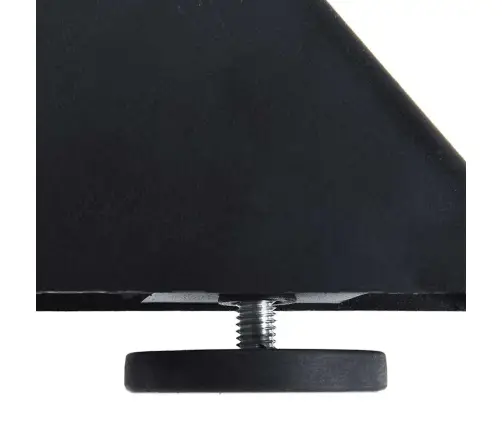 Ēdamgalda Kāja, Zirnekļa Forma, Antracīta Krāsa, 85X85X(72-73) Cm, Tērauds Vidaxl