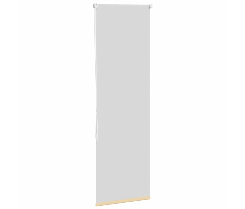 Rullo Žalūzija Bēša 40X130 Cm Auduma Platums 35,7Cm Poliesters Vidaxl
