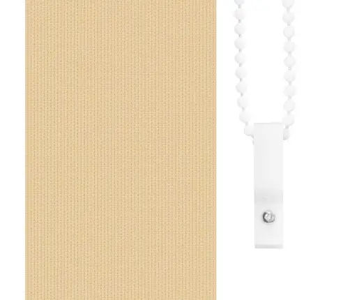 Rullo Žalūzija Bēša 40X130 Cm Auduma Platums 35,7Cm Poliesters Vidaxl