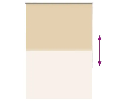 Rullo Žalūzija Bēša 100X130Cm Auduma Platums 95,7Cm Poliesters Vidaxl Rullo Žalūzija Bēša 100X130Cm Auduma Platums 95,7Cm Poliesters Vidaxl