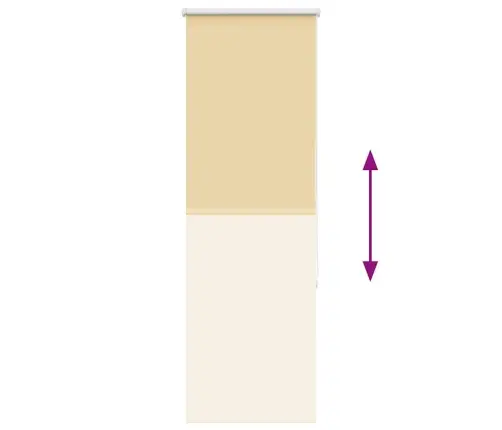 Pimendav Ruloo Beež 55X150 Cm Kanga Laius 50,7 Cm Polüester