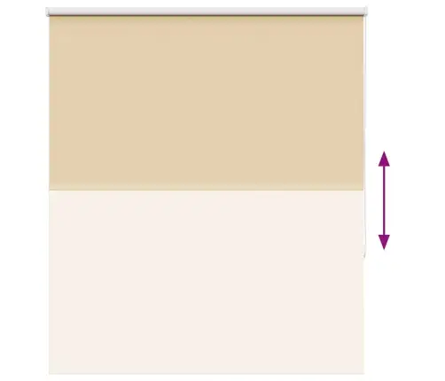 Rullo Žalūzija Blackout Bēša 140X175 Cm Auduma Platums 136,6Cm Vidaxl Rullo Žalūzija Blackout Bēša 140X175 Cm Auduma Platums 136,6Cm Vidaxl