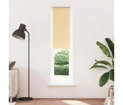 Rullo Žalūzija Bēša 40X210 Cm Auduma Platums 35,7Cm Poliesters Vidaxl
