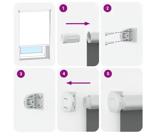 Rullo Žalūzija Bēša 60X210 Cm Auduma Platums 55,7Cm Poliesters Vidaxl