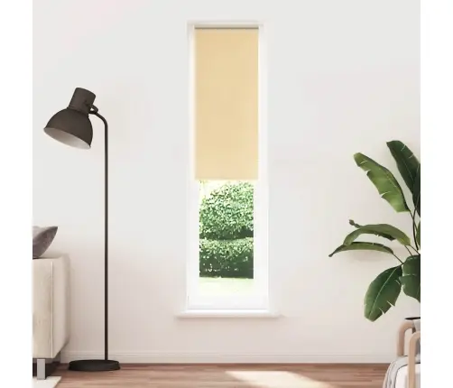 Rullo Žalūzija Bēša 60X210 Cm Auduma Platums 55,7Cm Poliesters Vidaxl