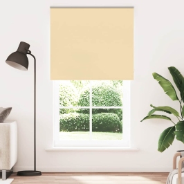 Rullo Žalūzija Bēša 125X210 Cm Auduma Platums 121,6 Cm Vidaxl