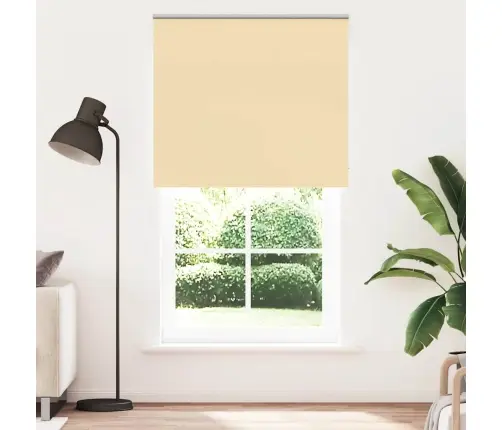 Rullo Žalūzija Blackout Bēša 135X210 Cm Auduma Platums 131,6Cm Vidaxl