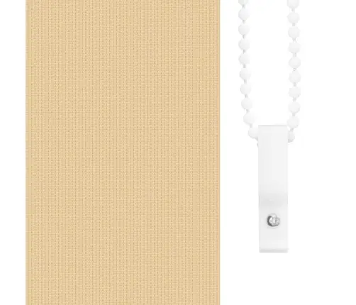Rullo Žalūzija Bēša 80X230 Cm Auduma Platums 75,7Cm Poliesters Vidaxl