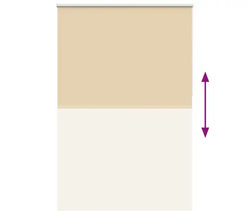 Pimendav Ruloo Beež 165X230 Cm Kanga Laius 161,6 Cm Polüester