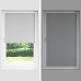 Rullo Žalūzija Melna 80X130 Cm Auduma Platums 75,7Cm Poliesters Vidaxl