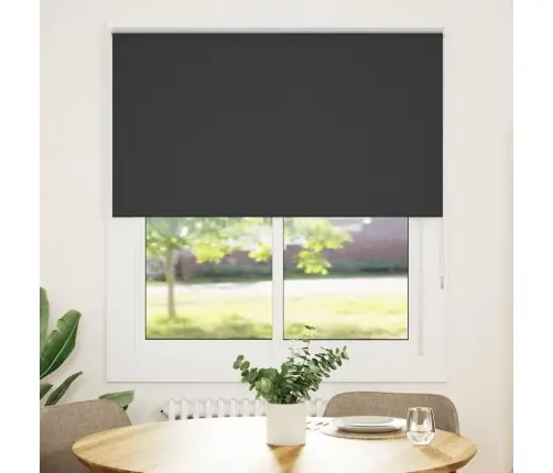 Rullo Žalūzija Blackout Black 140X130 Cm Auduma Platums 136,6Cm Vidaxl Rullo Žalūzija Blackout Black 140X130 Cm Auduma Platums 136,6Cm Vidaxl