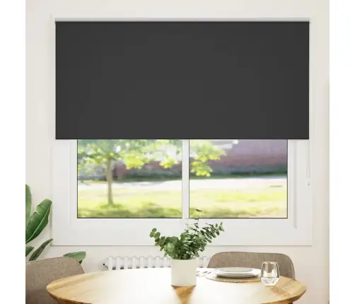 Rullo Žalūzija Blackout Black 160X130 Cm Auduma Platums 156,6Cm Vidaxl Rullo Žalūzija Blackout Black 160X130 Cm Auduma Platums 156,6Cm Vidaxl