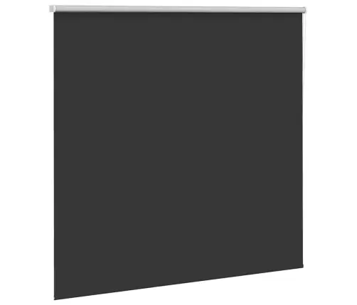 Rullo Žalūzija Blackout Black 150X150 Cm Auduma Platums 146,6Cm Vidaxl