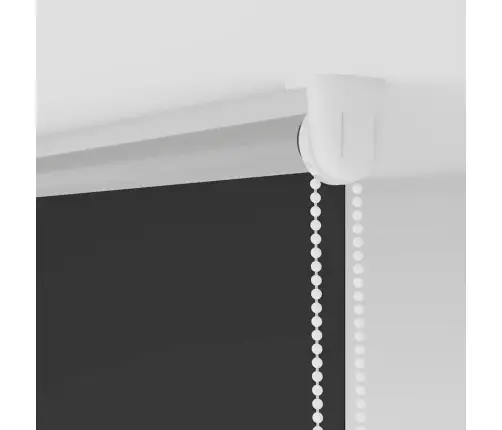 Rullo Žalūzija Blackout Black 50X175 Cm Auduma Platums 45,7 Cm Vidaxl