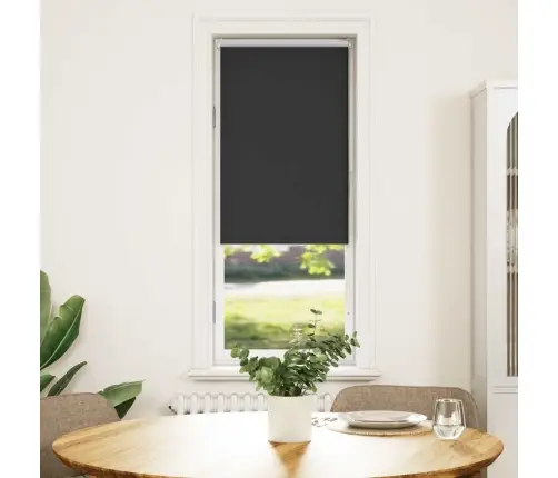 Rullo Žalūzija Blackout Black 55X175 Cm Auduma Platums 50,7 Cm Vidaxl