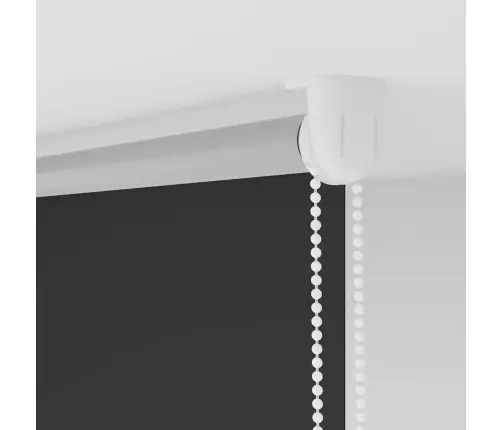 Roletas Juodas 90X175 Cm Audinio Plotis 85,7 Cm Poliesteris