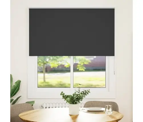 Roletas Juodas 130X175 Cm Audinio Plotis 126,6 Cm Poliesteris