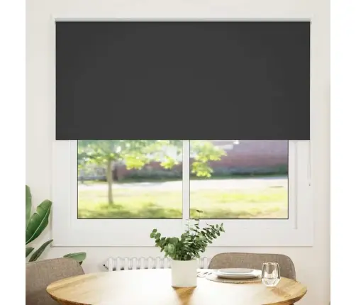 Roletas Juodas 150X175 Cm Audinio Plotis 146,6 Cm Poliesteris