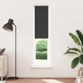 Rullo Žalūzija Blackout Black 50X210 Cm Auduma Platums 45,7 Cm Vidaxl