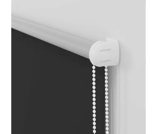 Rullo Žalūzija Melna 55X230 Cm Auduma Platums 50,7Cm Poliesters Vidaxl