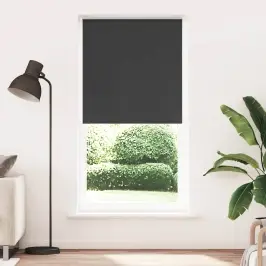 Rullo Žalūzija Melna 105X230 Cm Auduma Platums 100,7 Cm Vidaxl