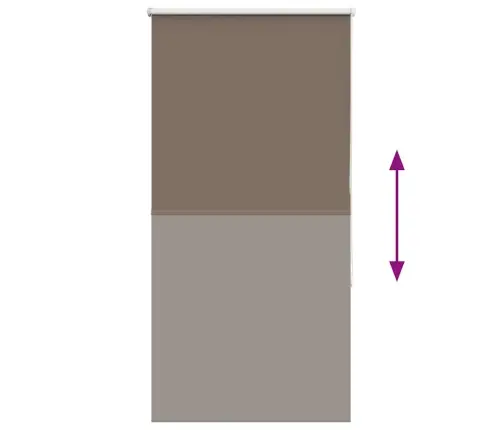 Pimendav Ruloo Coffee 70X130 Cm Kanga Laius 65,7 Cm Polüester