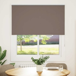 Rullo Žalūzija Kafijas 125X130 Cm Auduma Platums 121,6 Cm Vidaxl