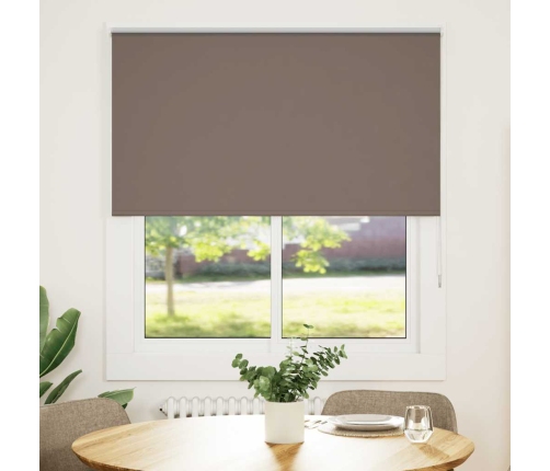 Rullo Žalūzija Kafijas 130X130 Cm Auduma Platums 126,6 Cm Vidaxl