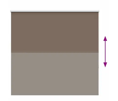 Rullo Žalūzija Kafijas 145X130 Cm Auduma Platums 141,6 Cm Vidaxl Rullo Žalūzija Kafijas 145X130 Cm Auduma Platums 141,6 Cm Vidaxl