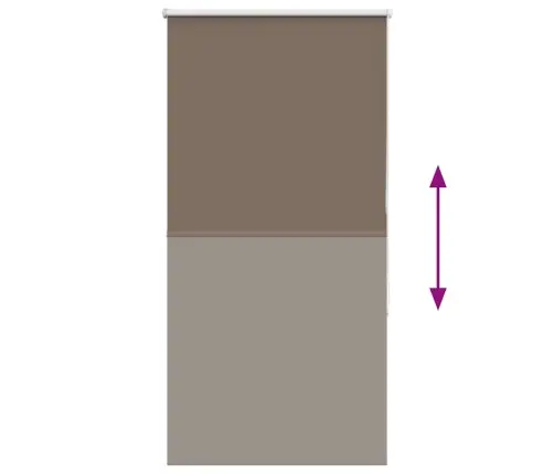 Pimendav Ruloo Coffee 75X150 Cm Kanga Laius 70,7 Cm Polüester