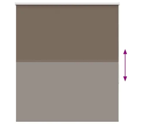 Rullo Žalūzija Kafijas 120X150 Cm Auduma Platums 116,6 Cm Vidaxl