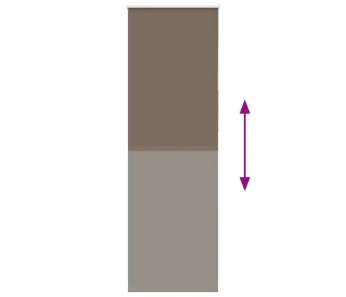 Roletas Kava 80X210 Cm Audinio Plotis 75,7 Cm Poliesteris