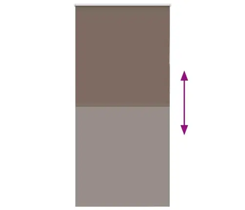 Rullo Žalūzija 100X230 Cm Auduma Platums 95,7 Cm Poliesters Vidaxl