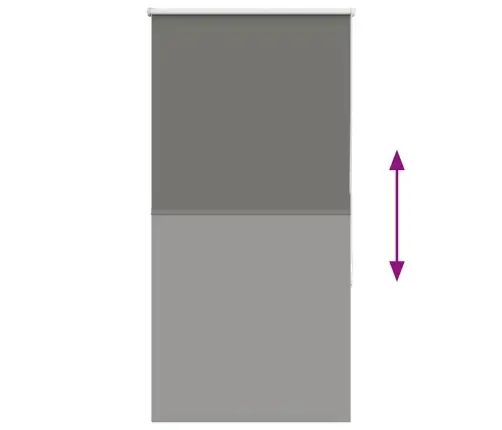 Pimendav Ruloo Hall 75X130 Cm Kanga Laius 70,7 Cm Polüester